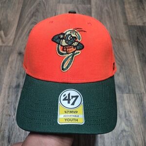 '47 MiLB Greensboro Grasshoppers Youth Strap Back Baseball Hat